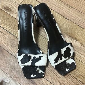 Song of Style Cow Print Heels